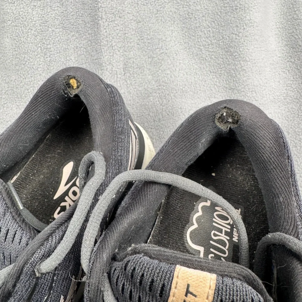 Brooks Ghost‎ 13 Women's Running Shoes Black Rose Gold Sz 9 Medium B 1203381B023